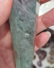 Load image into Gallery viewer, Fluorite Wand in Stand
