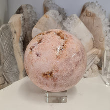 Load image into Gallery viewer, Pink Amethyst Sphere
