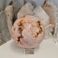 Load image into Gallery viewer, Pink Amethyst Sphere
