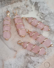 Load image into Gallery viewer, Rose Quartz Pendant
