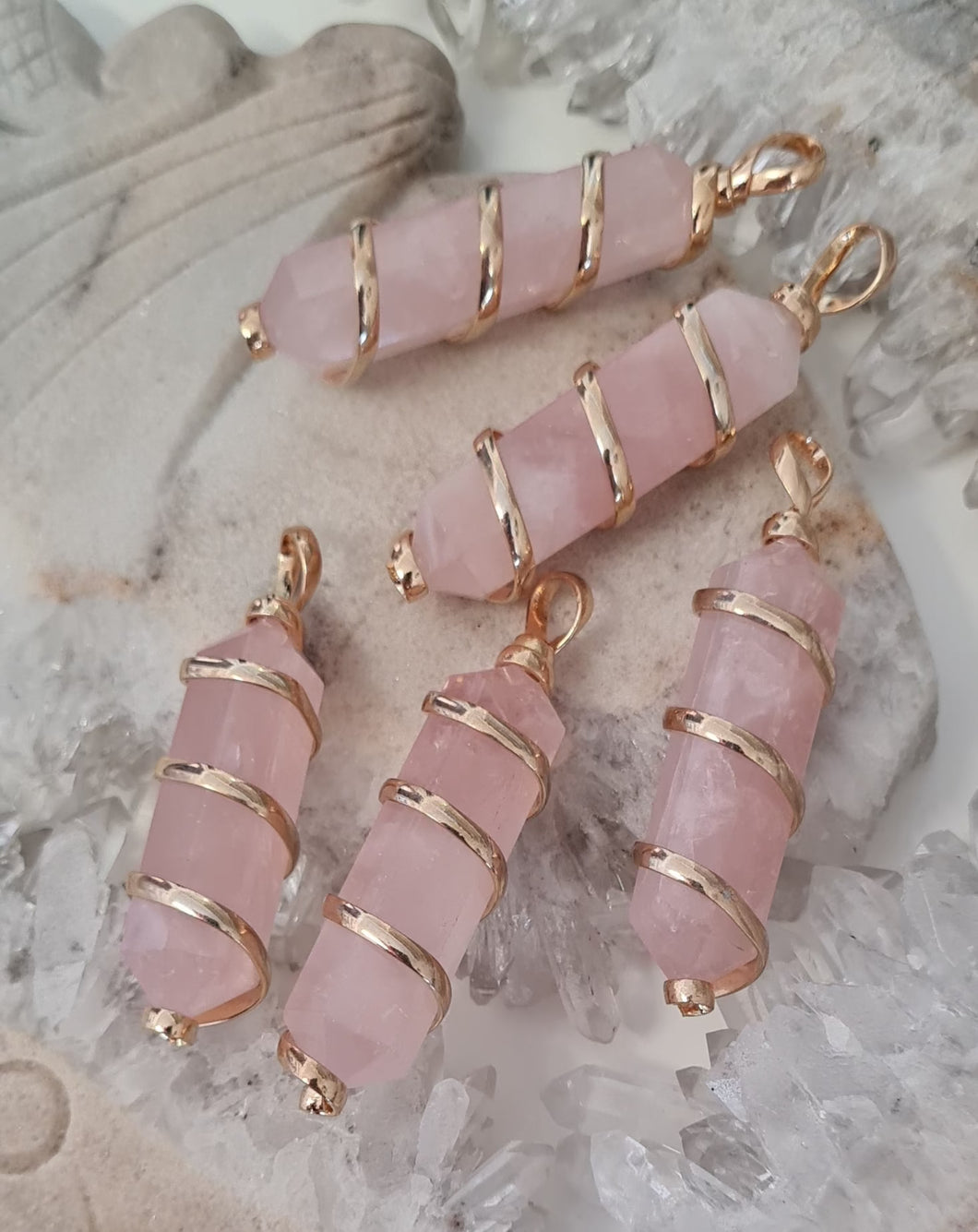Rose Quartz Pendant