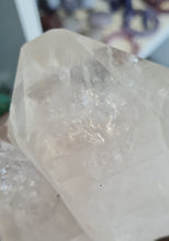 Load image into Gallery viewer, Quartz Cluster on stand
