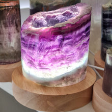 Load image into Gallery viewer, Rainbow Fluorite Lamp
