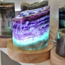 Load image into Gallery viewer, Rainbow Fluorite Lamp
