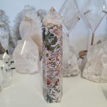 Load image into Gallery viewer, Moss Agate Tower
