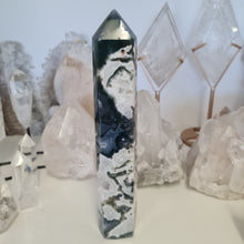 Load image into Gallery viewer, Moss Agate Tower
