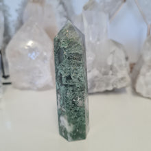 Load image into Gallery viewer, Moss Agate Tower
