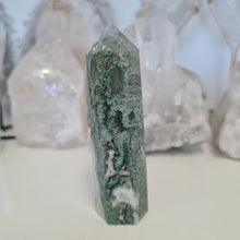 Load image into Gallery viewer, Moss Agate Tower
