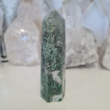 Load image into Gallery viewer, Moss Agate Tower
