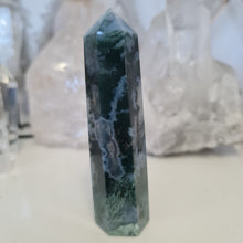 Load image into Gallery viewer, Moss Agate Tower
