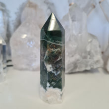Load image into Gallery viewer, Moss Agate Tower
