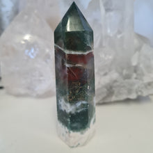Load image into Gallery viewer, Moss Agate Tower
