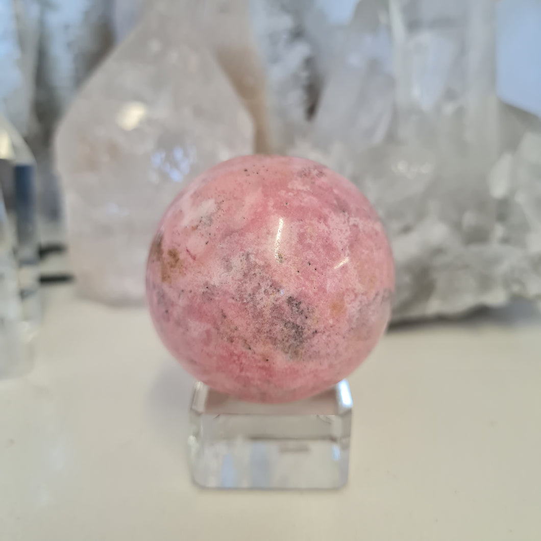 Rhodonite Sphere