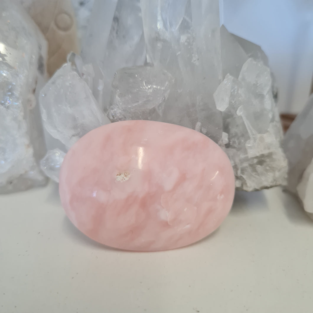 Pink Opal Palmstone