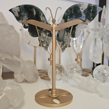 Load image into Gallery viewer, Moss Agate Butterfly Wings
