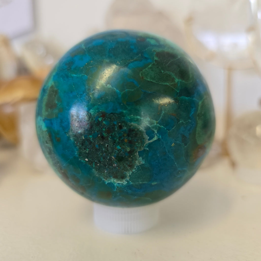 Chrysocolla Sphere