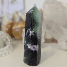 Load image into Gallery viewer, Feather Fluorite Tower
