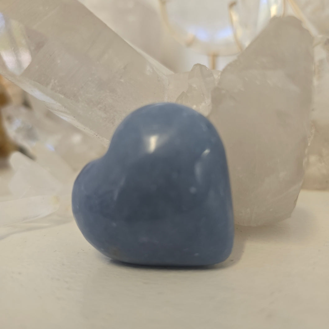 Angelite Heart