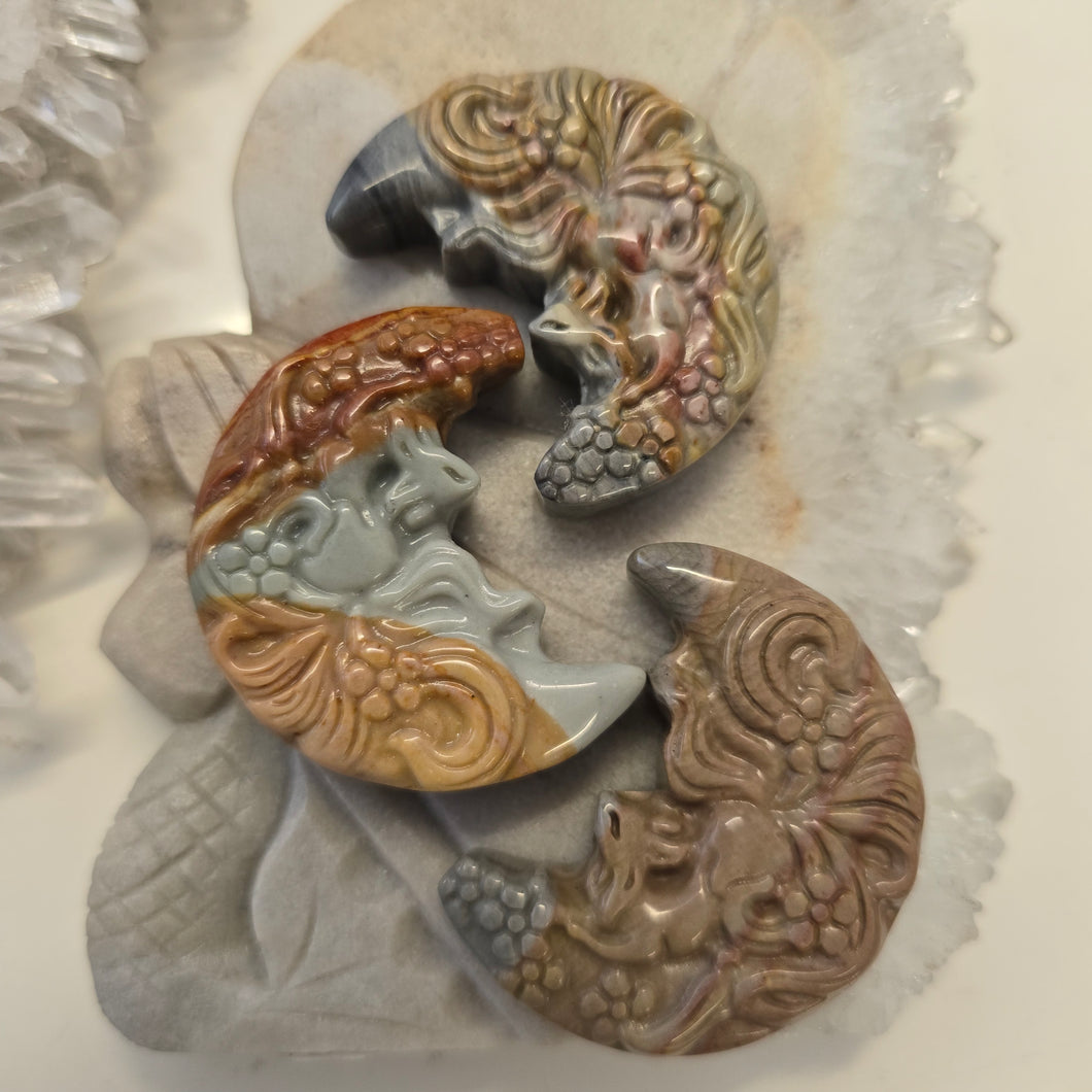 Alashan Agate Moons