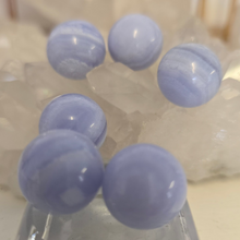 Load image into Gallery viewer, Blue Lace Agate Spheres
