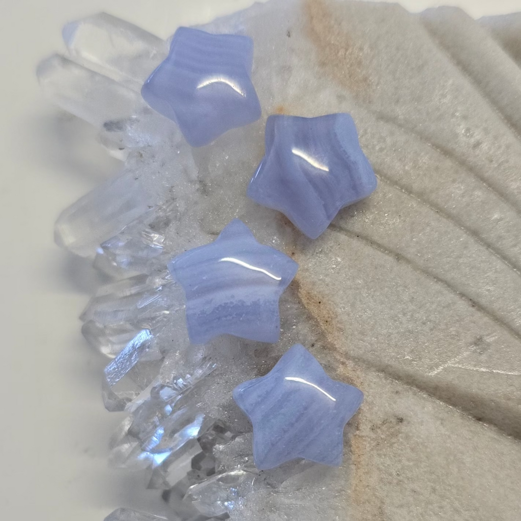 Blue Lace Agate Star