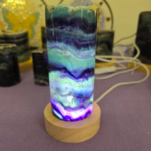 Load image into Gallery viewer, Rainbow Fluorite Lamp
