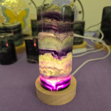 Load image into Gallery viewer, Rainbow Fluorite Lamp
