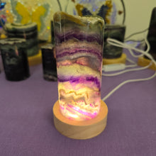 Load image into Gallery viewer, Rainbow Fluorite Lamp

