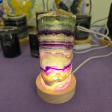 Load image into Gallery viewer, Rainbow Fluorite Lamp
