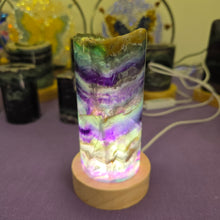 Load image into Gallery viewer, Rainbow Fluorite Lamp
