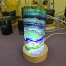 Load image into Gallery viewer, Rainbow Fluorite Lamp
