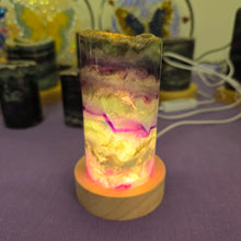 Load image into Gallery viewer, Rainbow Fluorite Lamp
