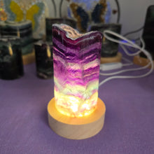 Load image into Gallery viewer, Rainbow Fluorite Lamp
