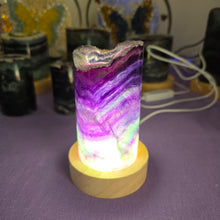 Load image into Gallery viewer, Rainbow Fluorite Lamp
