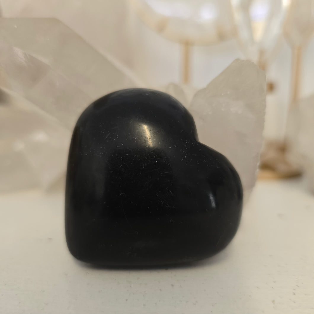 Black Onyx Heart