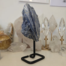 Load image into Gallery viewer, Blue Kyanite on Stand
