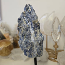Load image into Gallery viewer, Blue Kyanite on Stand
