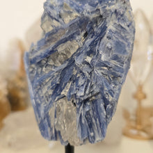 Load image into Gallery viewer, Blue Kyanite on Stand
