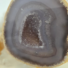 Load image into Gallery viewer, Agate Geode on Stand
