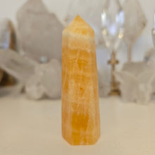 Load image into Gallery viewer, Orange Calcite Tower
