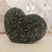 Load image into Gallery viewer, Green Amethyst Heart
