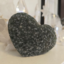 Load image into Gallery viewer, Green Amethyst Heart
