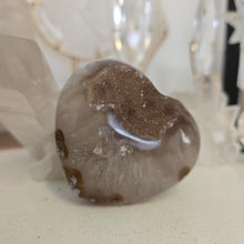 Load image into Gallery viewer, Druzy Agate Heart
