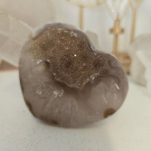 Load image into Gallery viewer, Druzy Agate Heart
