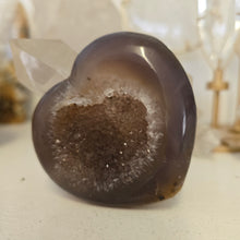 Load image into Gallery viewer, Druzy Agate Heart
