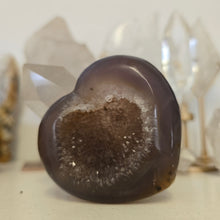 Load image into Gallery viewer, Druzy Agate Heart
