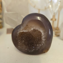 Load image into Gallery viewer, Druzy Agate Heart
