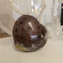 Load image into Gallery viewer, Druzy Agate Heart
