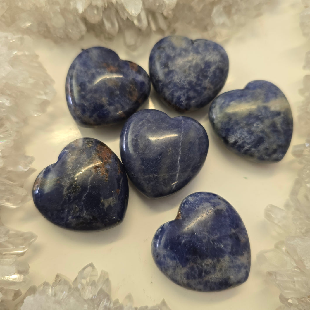 Sodalite Hearts