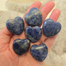 Load image into Gallery viewer, Sodalite Hearts
